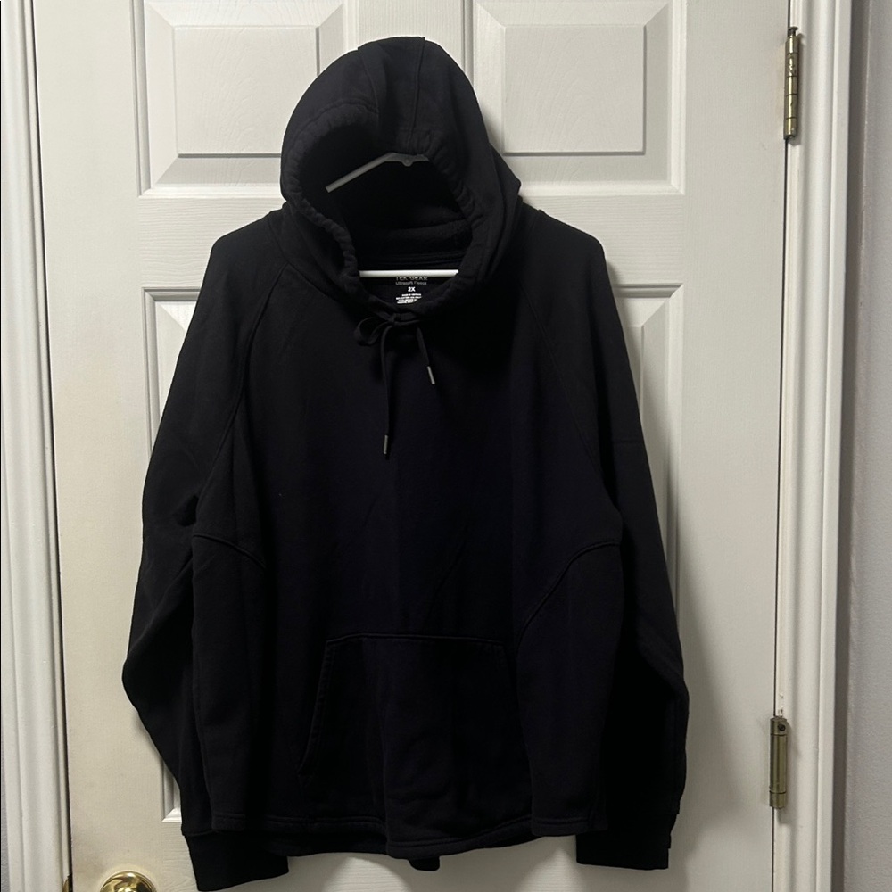 Tek Gear Black Ultrasoft Fleece Hoodie Size 2X